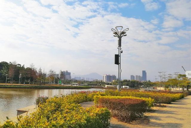 城市公園智慧路燈 城市公園智慧路燈