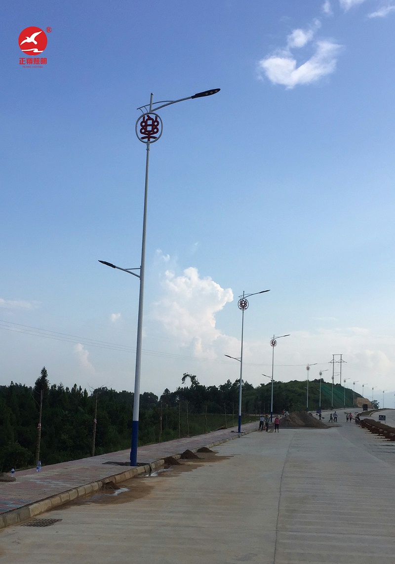 韶關(guān)樂昌高低臂路燈工程 韶關(guān)樂昌高低臂路燈工程