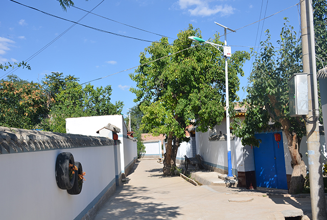 鄉(xiāng)村太陽能led路燈