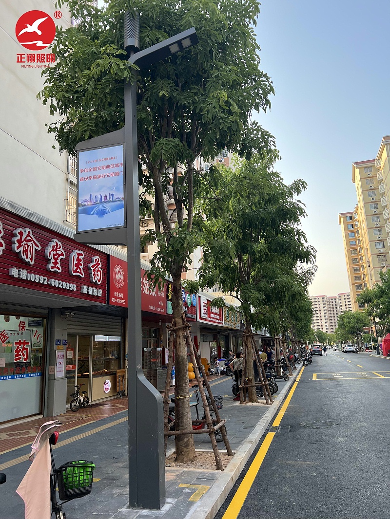 福建省廈門(mén)市湖里區(qū)嘉福社區(qū)智慧路燈-