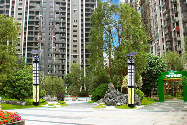 小區(qū)太陽(yáng)能景觀燈
