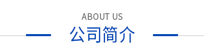 公司簡(jiǎn)介 公司簡(jiǎn)介