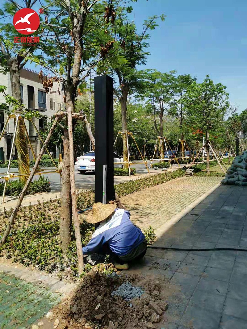 海南省三亞市海波十九巷現(xiàn)代景觀燈 海南省三亞市海波十九巷現(xiàn)代景觀燈