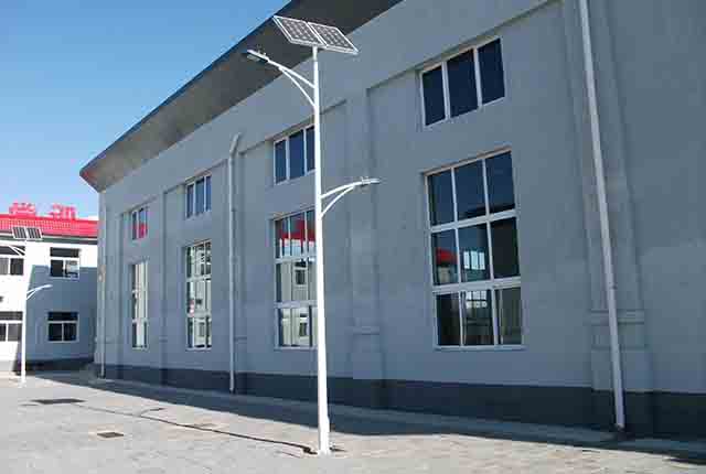 高低臂太陽能路燈 高低臂太陽能路燈