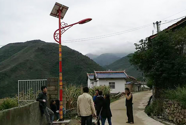農(nóng)村特色太陽能路燈