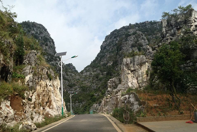 湖南太陽(yáng)能路燈案例